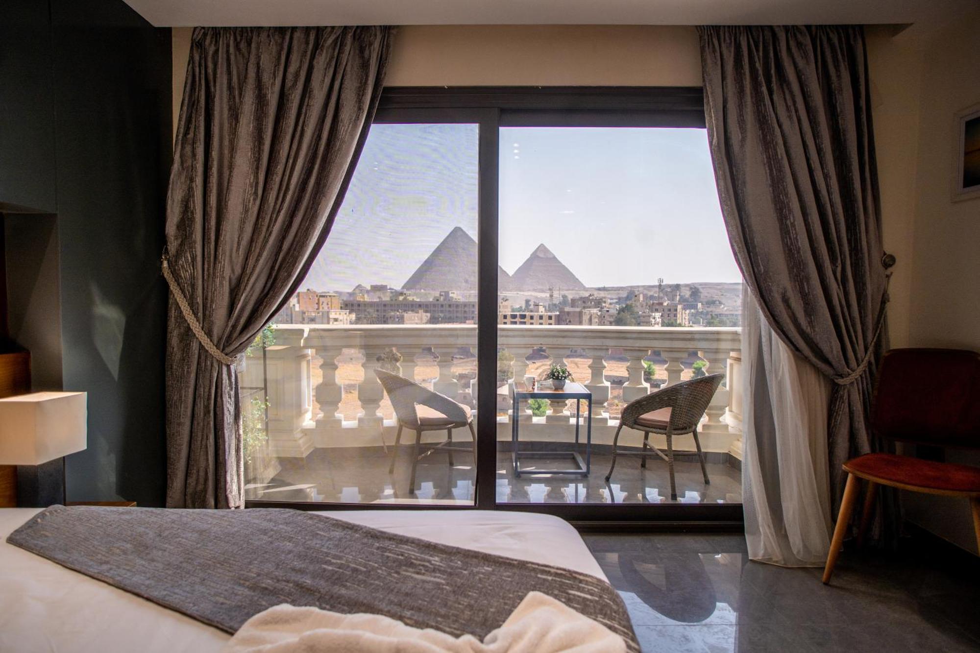New Top Pyramids Hotel Káhira Exteriér fotografie