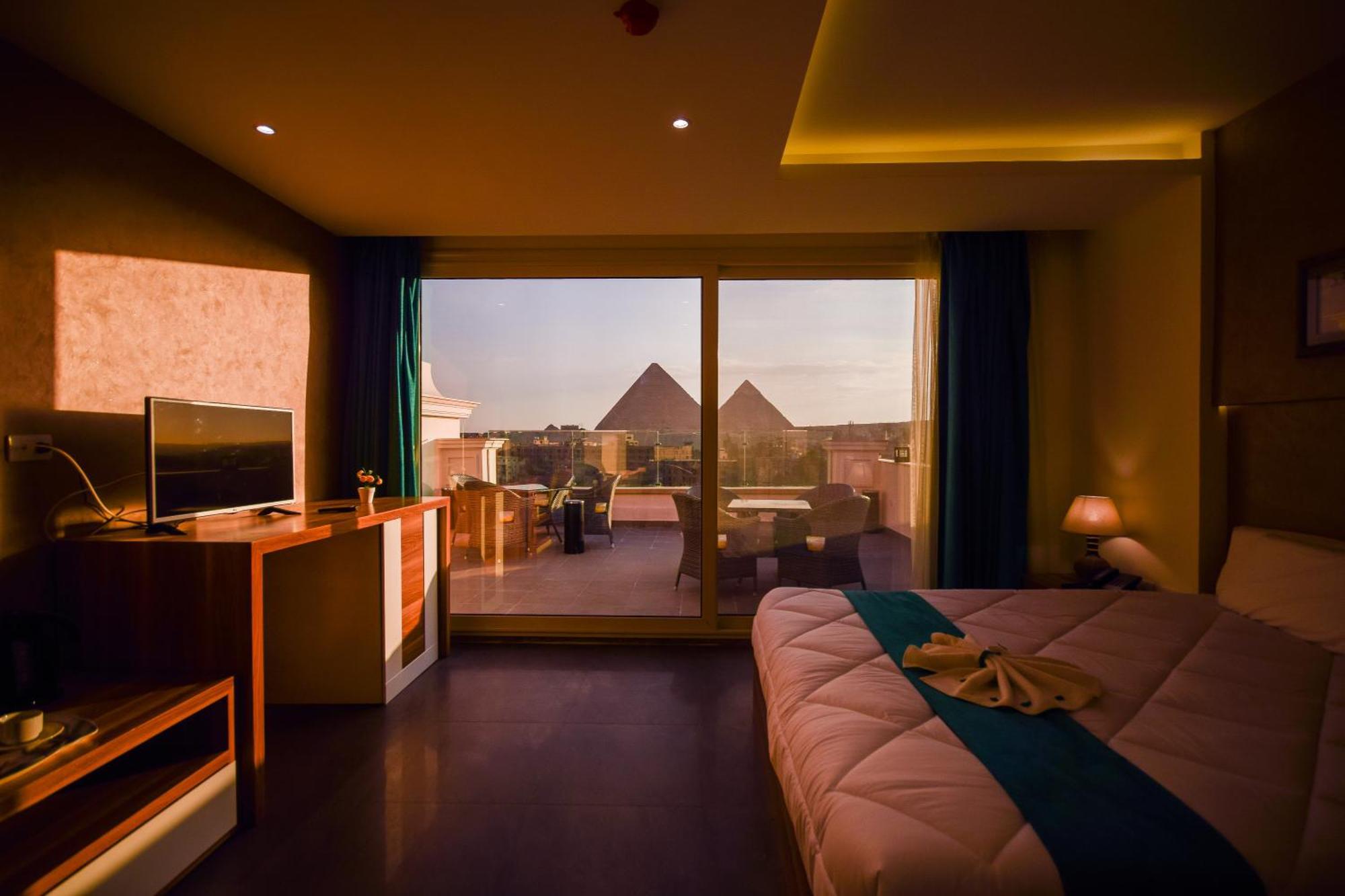 New Top Pyramids Hotel Káhira Exteriér fotografie