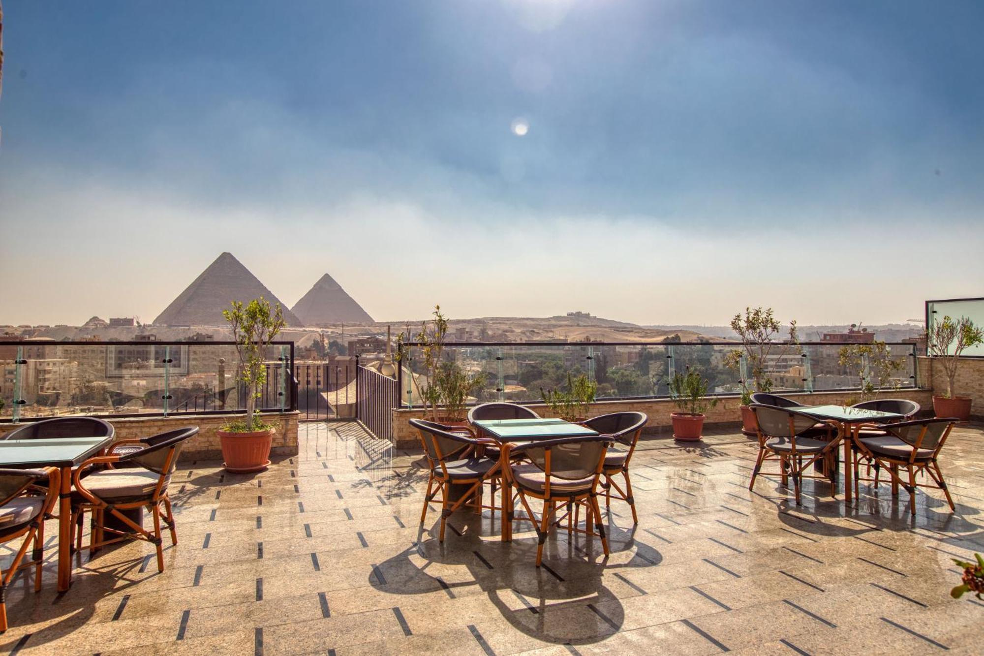 New Top Pyramids Hotel Káhira Exteriér fotografie